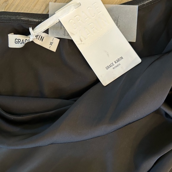 Grace Karin Black Midi Dress - Picture 9 of 9